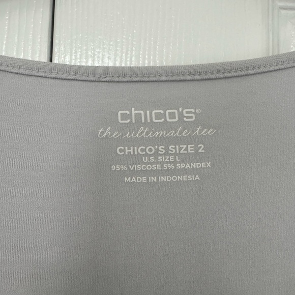 Chico’s Scoop Neck Tank Top - Picture 3 of 3